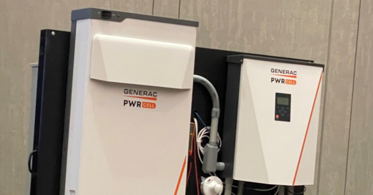 General PWRCell generator equipment.